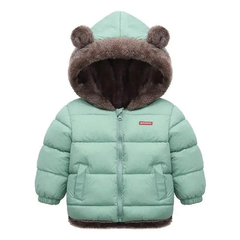 Warm Kids Lambwool Down Coat Hooded 2 6 Toyland EU -  ToylandEU™