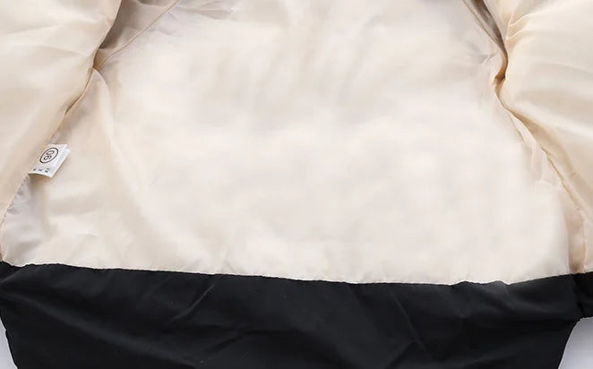 Warm Kids Parka With Cartoon Bear Ears Hood For Ages 3 To 6 - ToylandEU