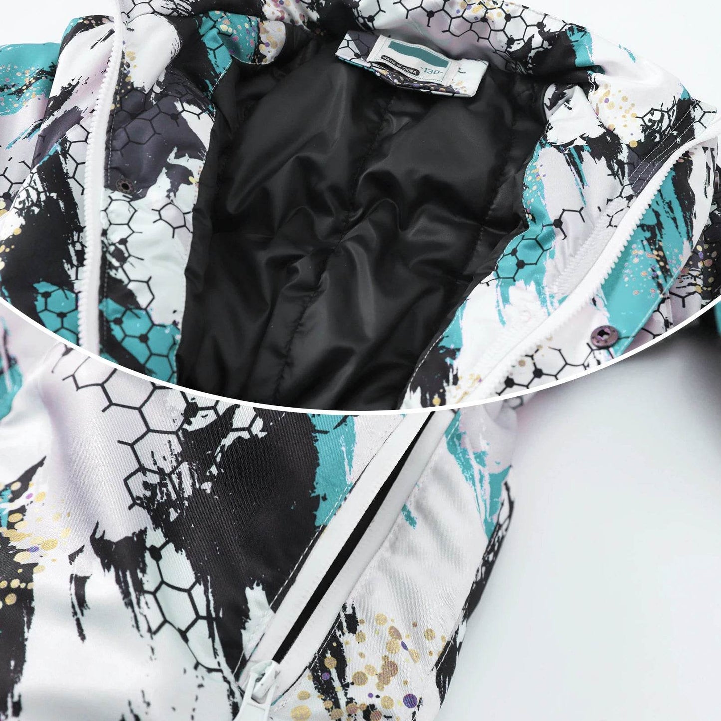 Warm Kids Ski Suit Hooded One Piece For Boys And Girls - ToylandEU