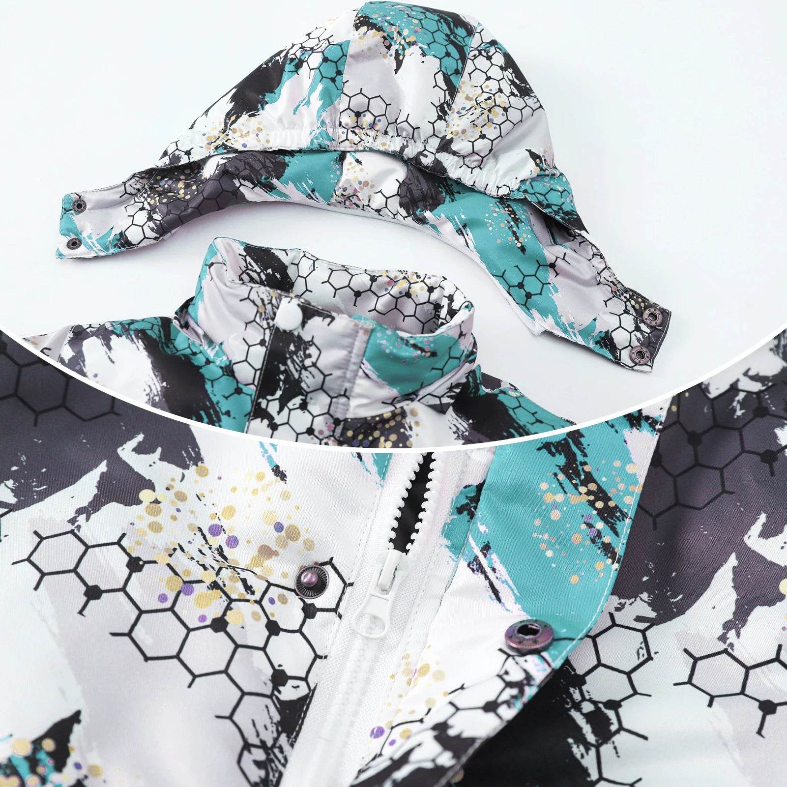 Warm Kids Ski Suit Hooded One Piece For Boys And Girls - ToylandEU