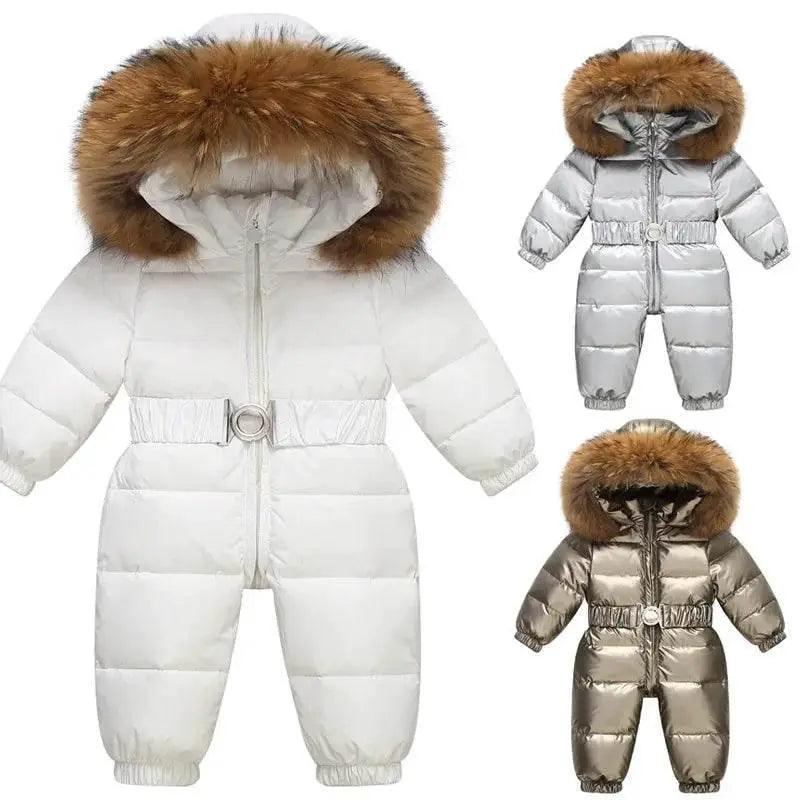  Warm Kids Snow Suit Waterproof Hooded Down Toyland EU -  ToylandEU™