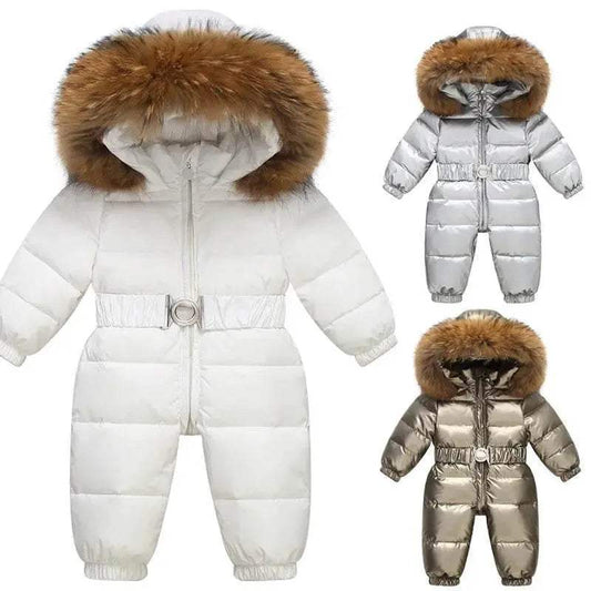  Warm Kids Snow Suit Waterproof Hooded Down Toyland EU -  ToylandEU™