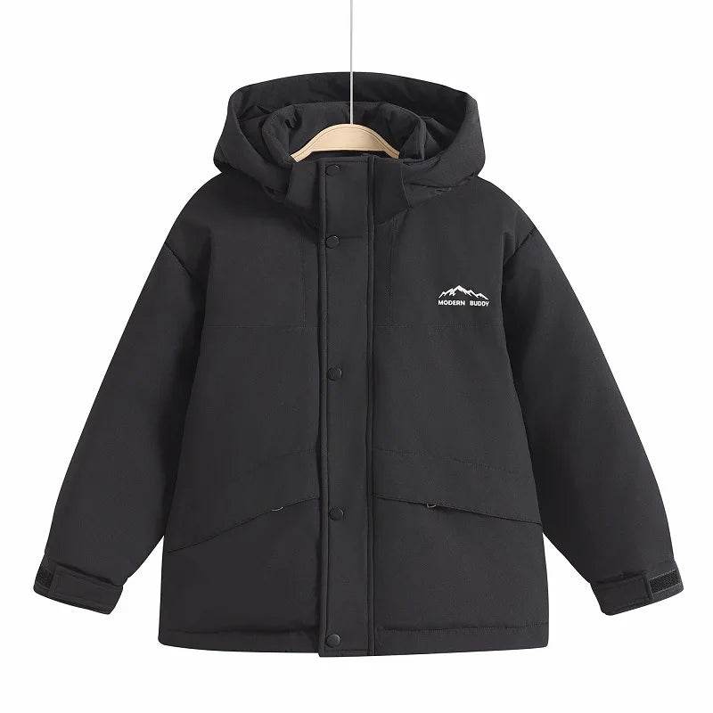 Warm Kids Winter Down Jacket Waterproof For Boys 5 To 16 - ToylandEU