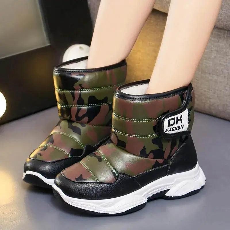  Warm Kids Winter Snow Boots Velcro Boots Toyland EU -  ToylandEU™