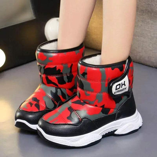  Warm Kids Winter Snow Boots Velcro Boots Toyland EU -  ToylandEU™