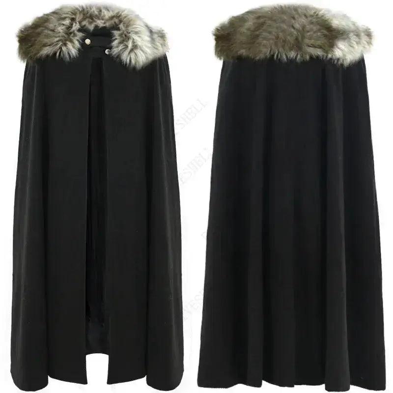  Warm Medieval Cloak Cozy Lined For Viking Larp Cosplay -  ToylandEU™