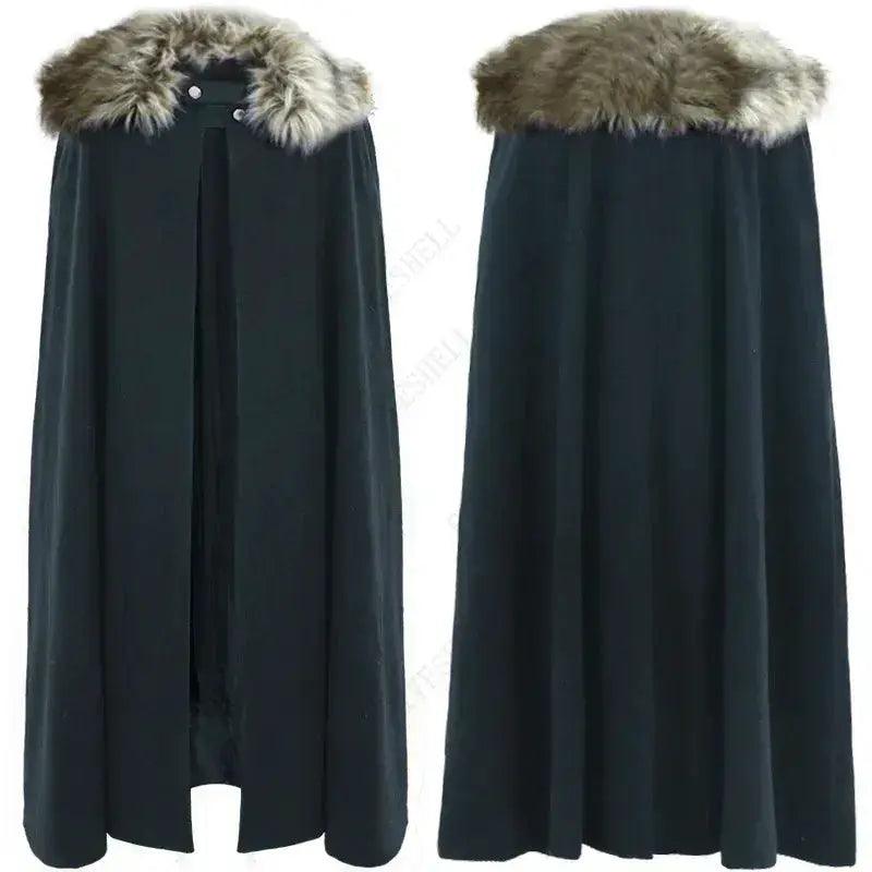  Warm Medieval Cloak Cozy Lined For Viking Larp Cosplay -  ToylandEU™