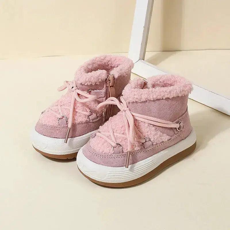  Warm Plush Baby Boots Winter Non Slip Rubber Sole -  ToylandEU™