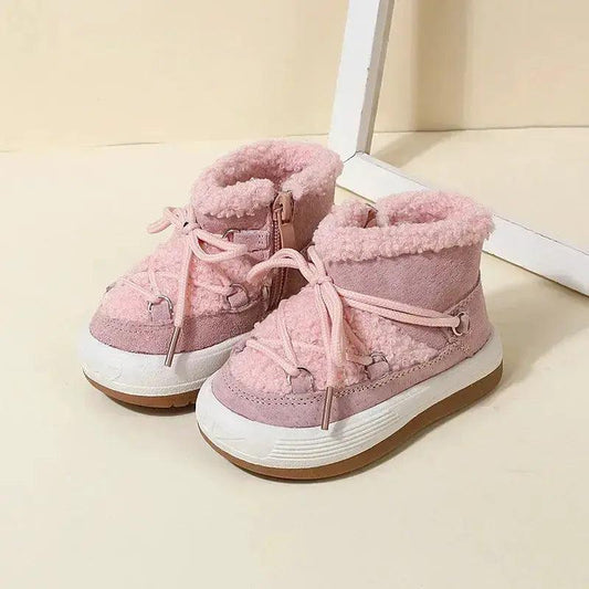  Warm Plush Baby Boots Winter Non Slip Rubber Sole -  ToylandEU™