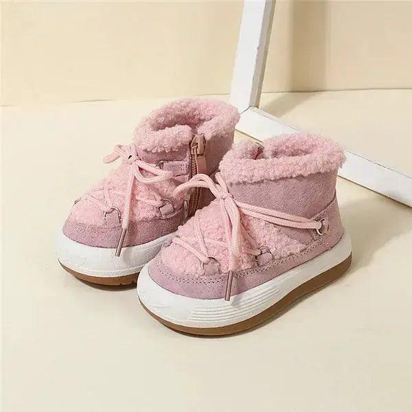  Warm Plush Baby Boots Winter Non Slip Rubber Sole -  ToylandEU™