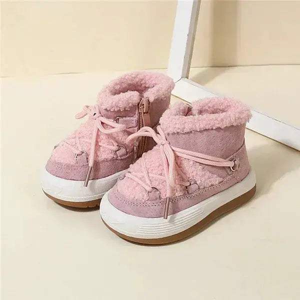  Warm Plush Baby Boots Winter Non Slip Rubber Sole -  ToylandEU™