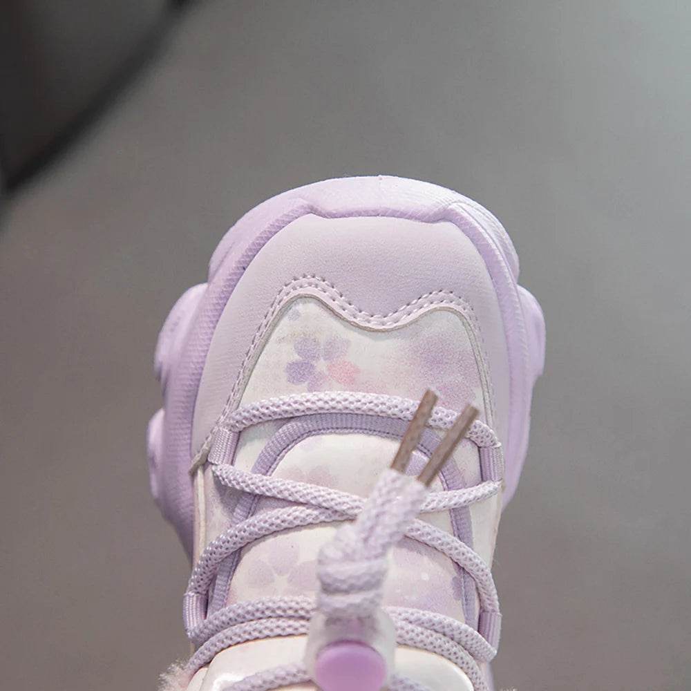 Warm Plush Winter Snow Boots Waterproof PU Leather For Boys - ToylandEU