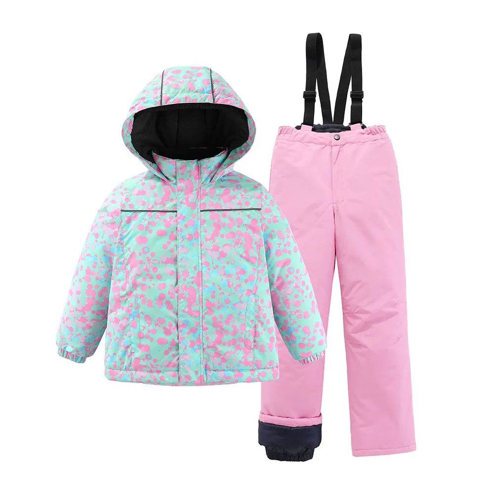 Warm Ski Coat And Pant Set Waterproof For Kids 3 To 12T - ToylandEU