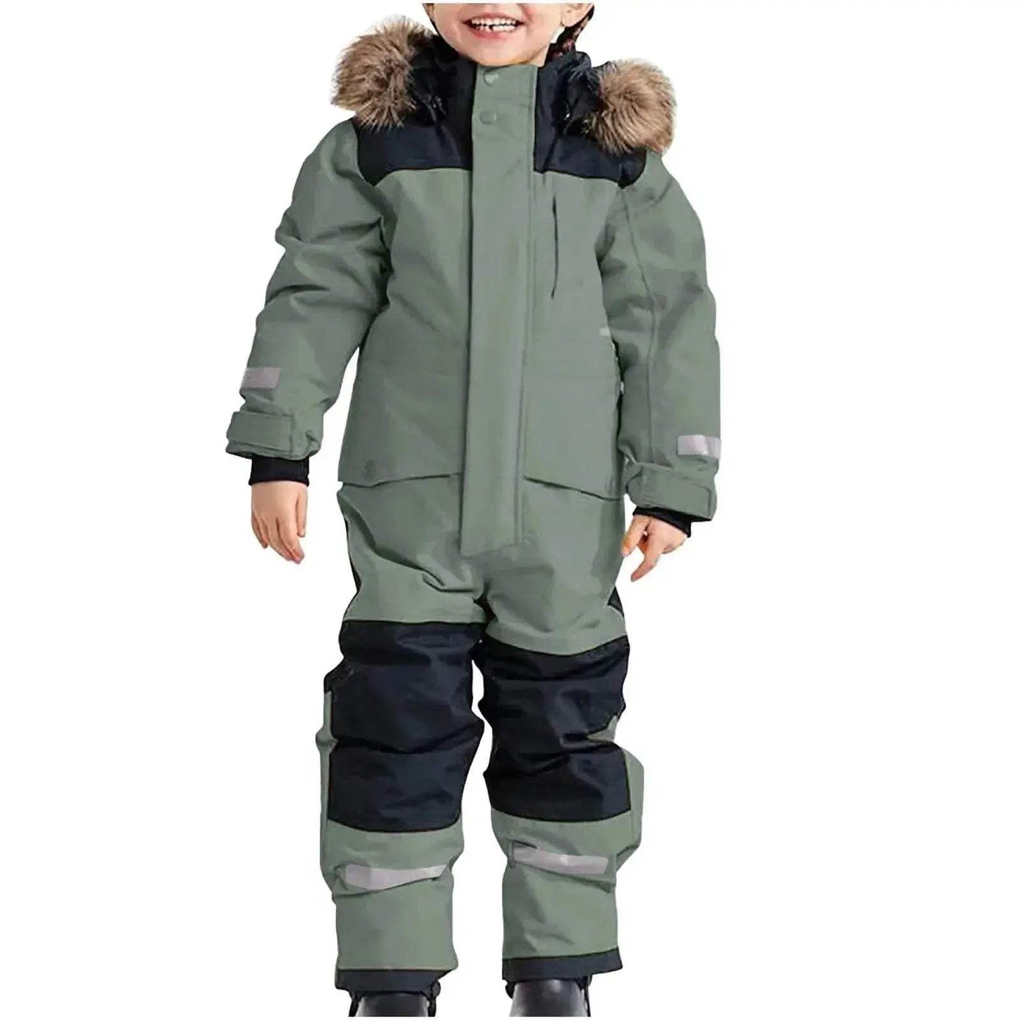  Warm Ski Jumpsuit Winter Wear 7To13Y Toyland EU -  ToylandEU™