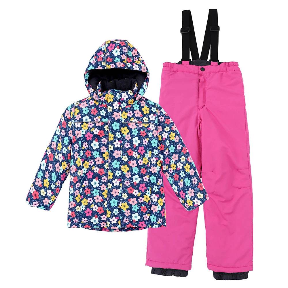 Warm Ski Suit Waterproof Windproof Hooded For Kids 7 To 13 - ToylandEU