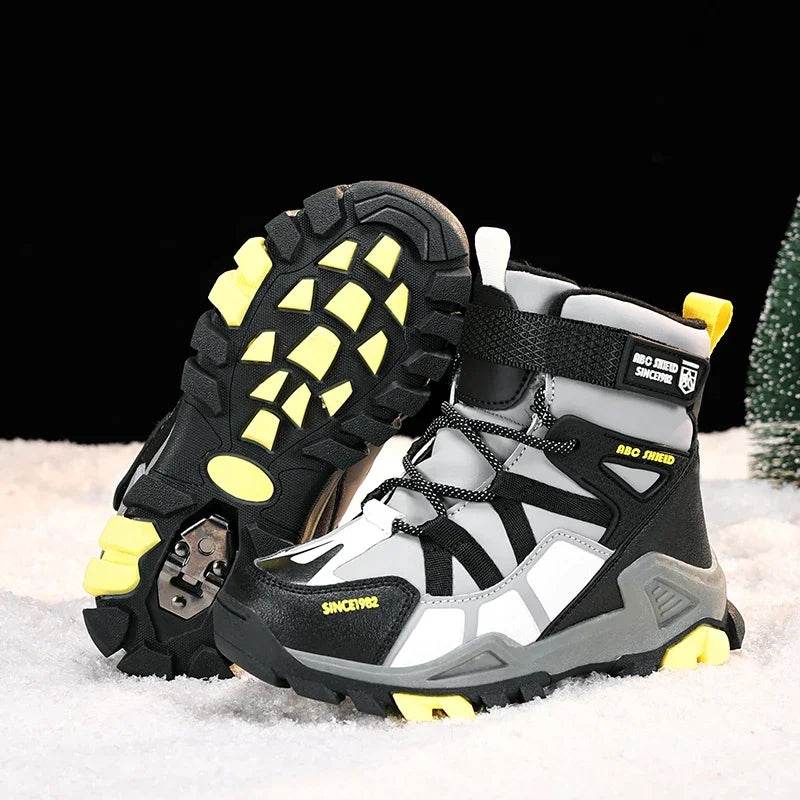 Warm Snow Boots Anti Slip Fur Lined Platform For Kids - ToylandEU