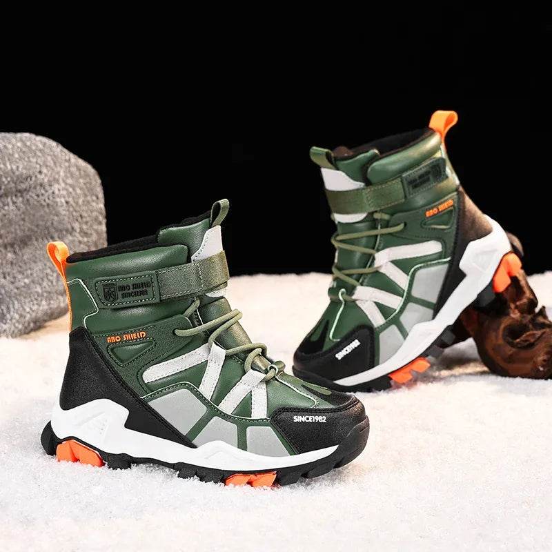 Warm Snow Boots Anti Slip Fur Lined Platform For Kids - ToylandEU