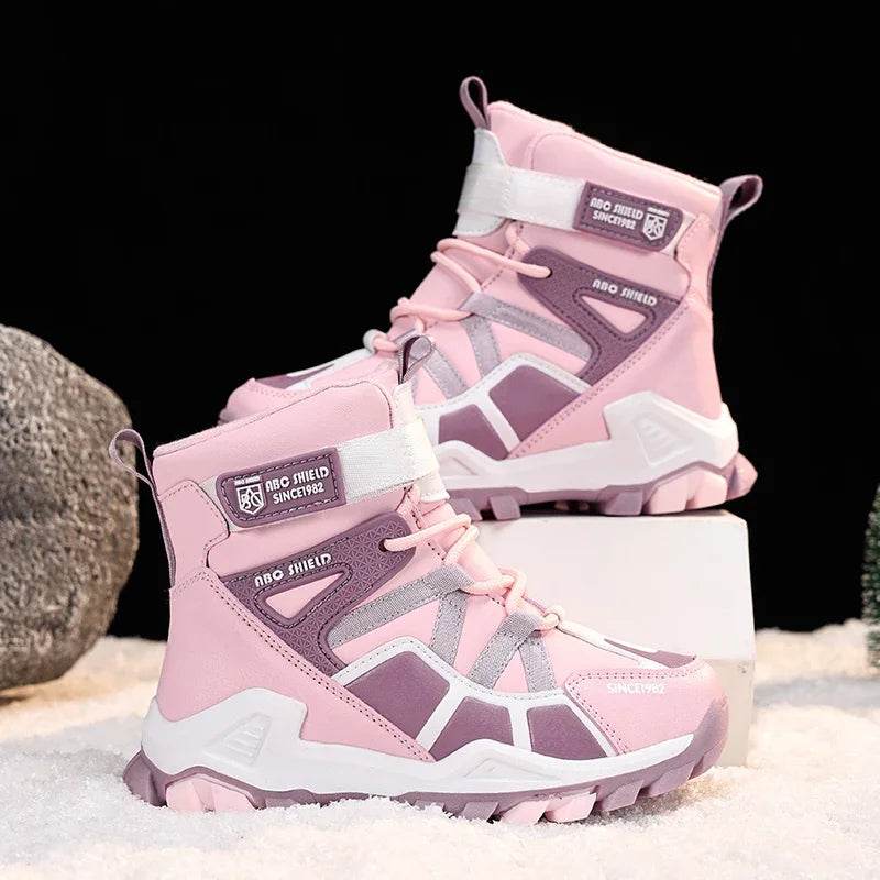 Warm Snow Boots Anti Slip Fur Lined Platform For Kids - ToylandEU