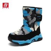 Warm Snow Boots Waterproof Plush Lined For Kids Outdoors - ToylandEU