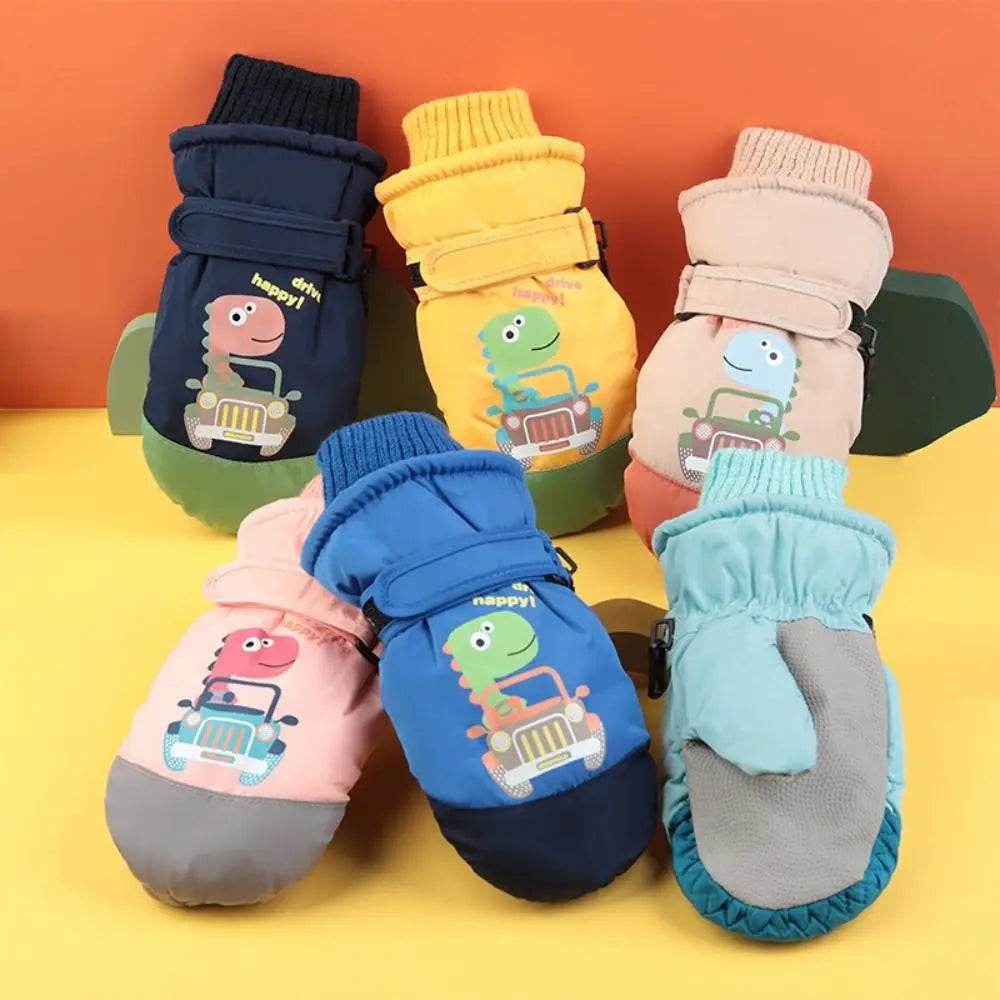 Warm Snow Gloves Waterproof for Babies Skiing and Snow Play - ToylandEU