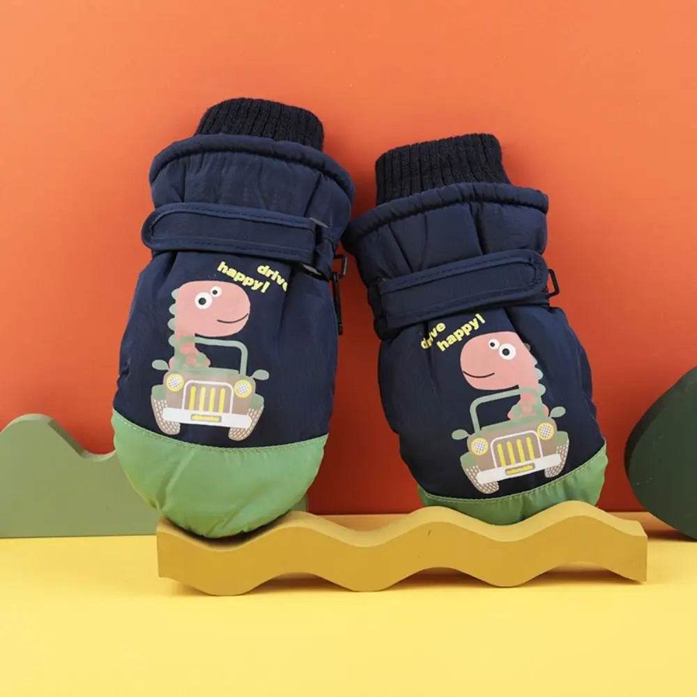 Warm Snow Gloves Waterproof for Babies Skiing and Snow Play - ToylandEU