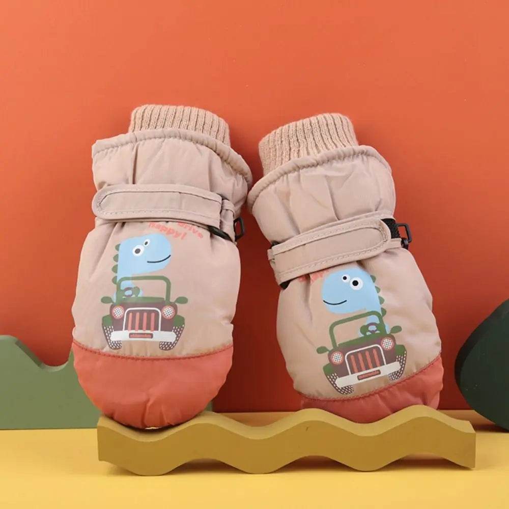 Warm Snow Gloves Waterproof for Babies Skiing and Snow Play - ToylandEU