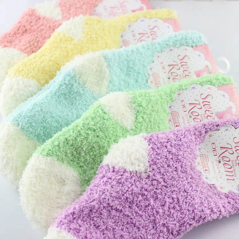 Warm Socks Candy Color Velvet For Girls And Boys 0To3 Years - ToylandEU