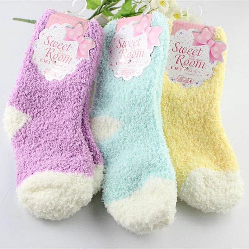 Warm Socks Candy Color Velvet For Girls And Boys 0To3 Years - ToylandEU