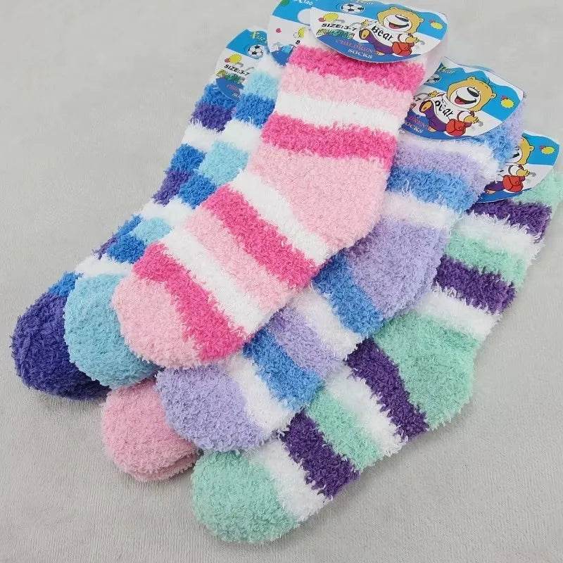 Warm Socks Candy Color Velvet For Girls And Boys 0To3 Years - ToylandEU