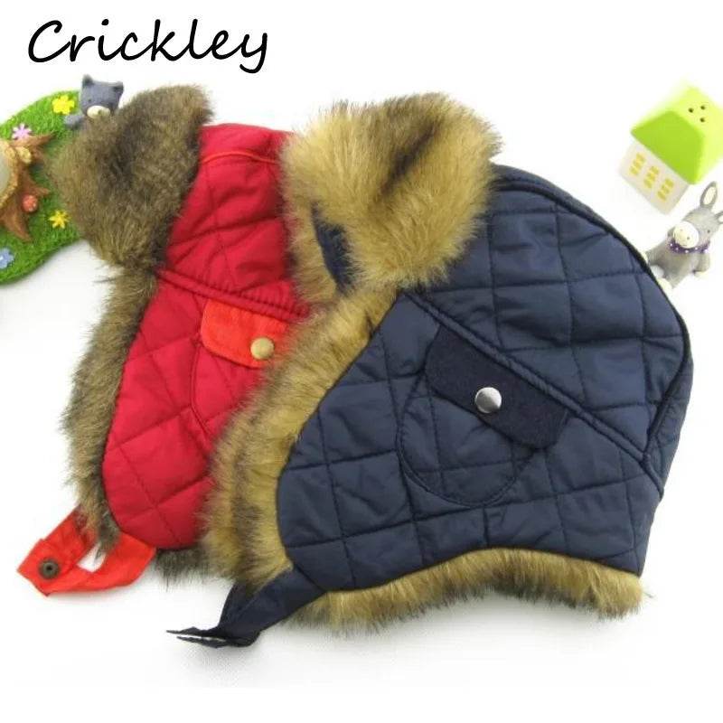 Warm Ushanka Hat With Faux Fur Windproof For Boys And Girls - ToylandEU