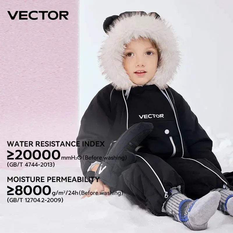 Warm Waterproof Kids Ski Jacket For Winter Snow Play - ToylandEU