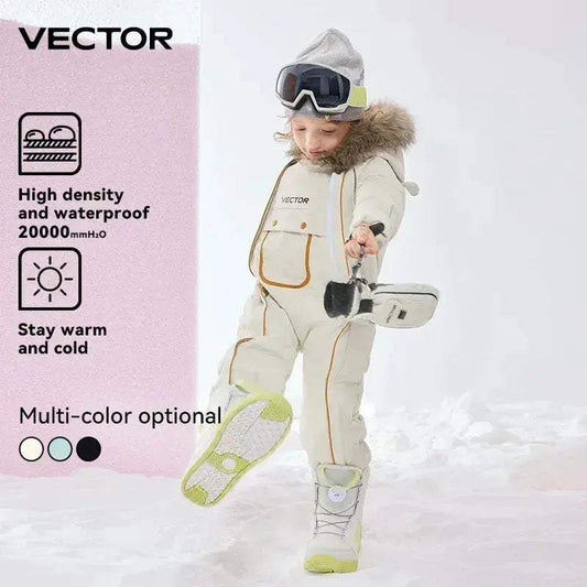  Warm Waterproof Kids Ski Jacket With Winter Snow Play -  ToylandEU™