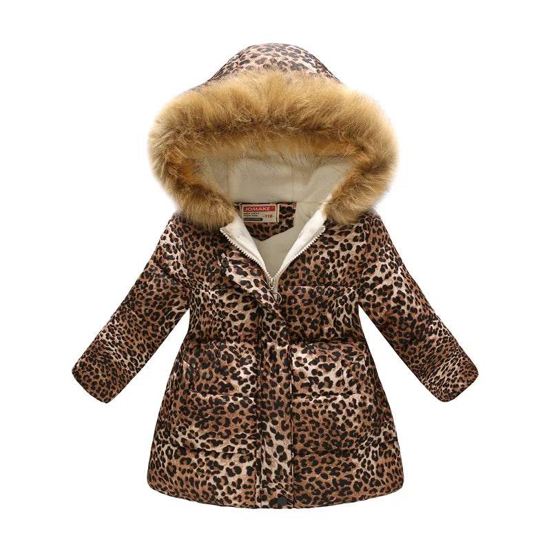 Warm Winter Coat Thickened Cotton Filling For Girls 3 To 10 - ToylandEU