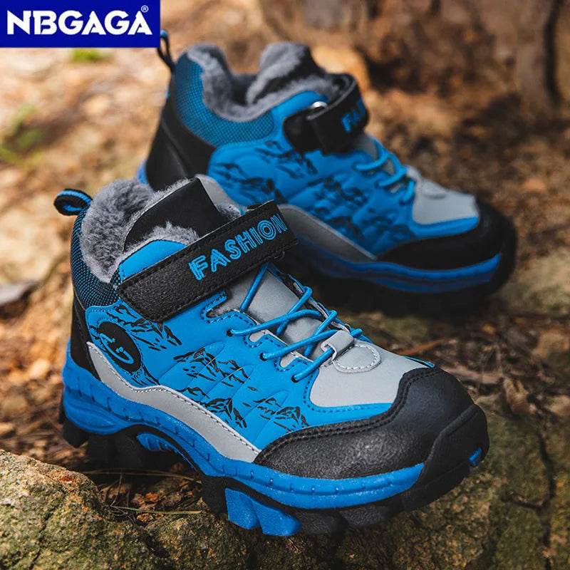 Warm Winter Kids Snow Boots Non Slip Waterproof For Boys - ToylandEU