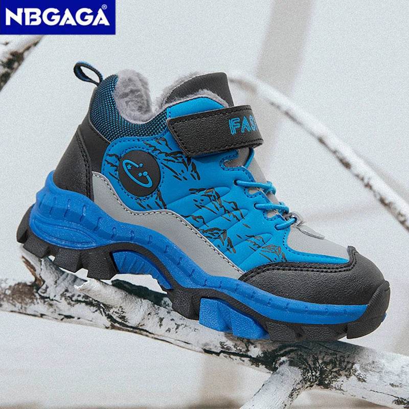 Warm Winter Kids Snow Boots Non Slip Waterproof For Boys - ToylandEU