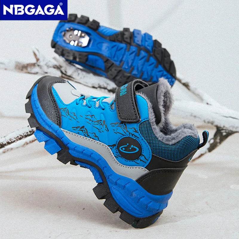 Warm Winter Kids Snow Boots Non Slip Waterproof For Boys - ToylandEU