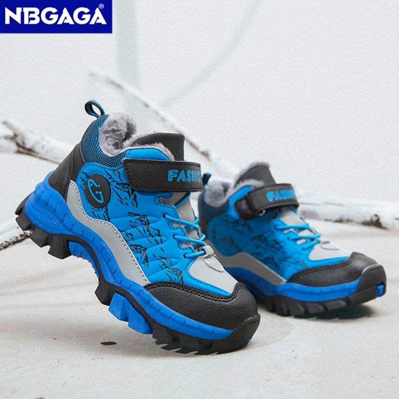 Warm Winter Kids Snow Boots Non Slip Waterproof For Boys - ToylandEU