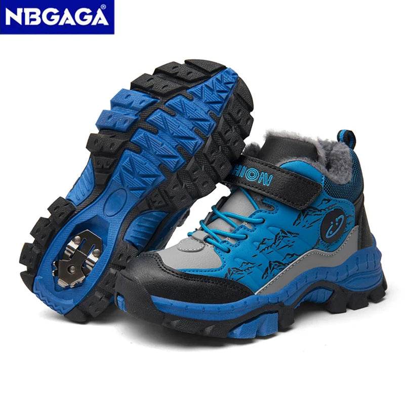 Warm Winter Kids Snow Boots Non Slip Waterproof For Boys - ToylandEU