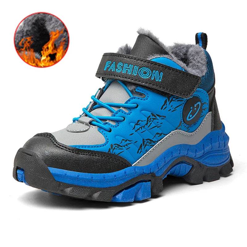 Warm Winter Kids Snow Boots Non Slip Waterproof For Boys - ToylandEU