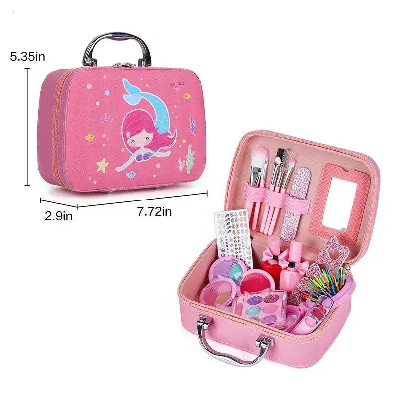 Washable Girls Makeup Set Safe Non Toxic Pretend Play - ToylandEU