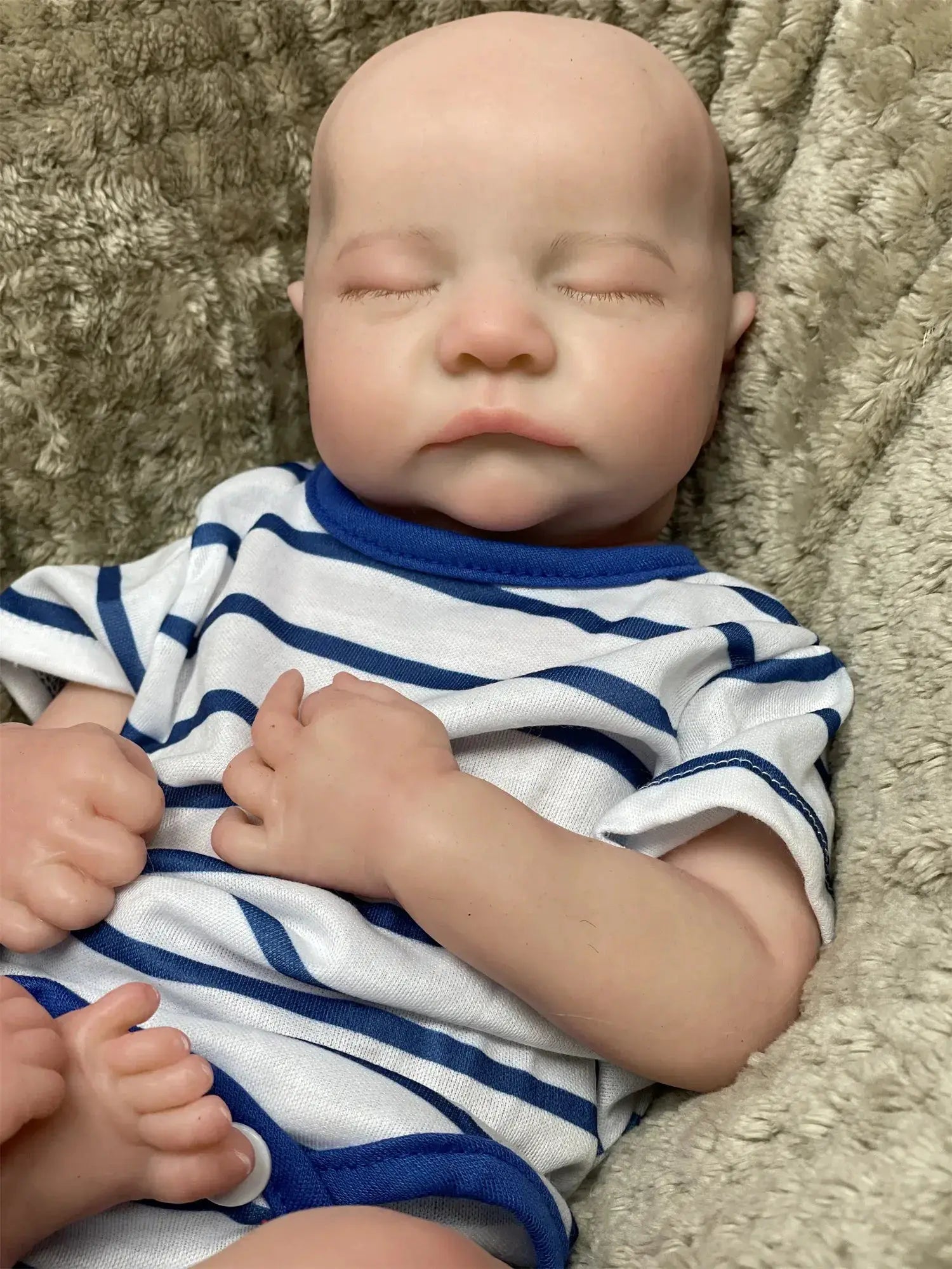 Washable Silicone Reborn Boy Doll 40cm Realistic Lifelike - ToylandEU