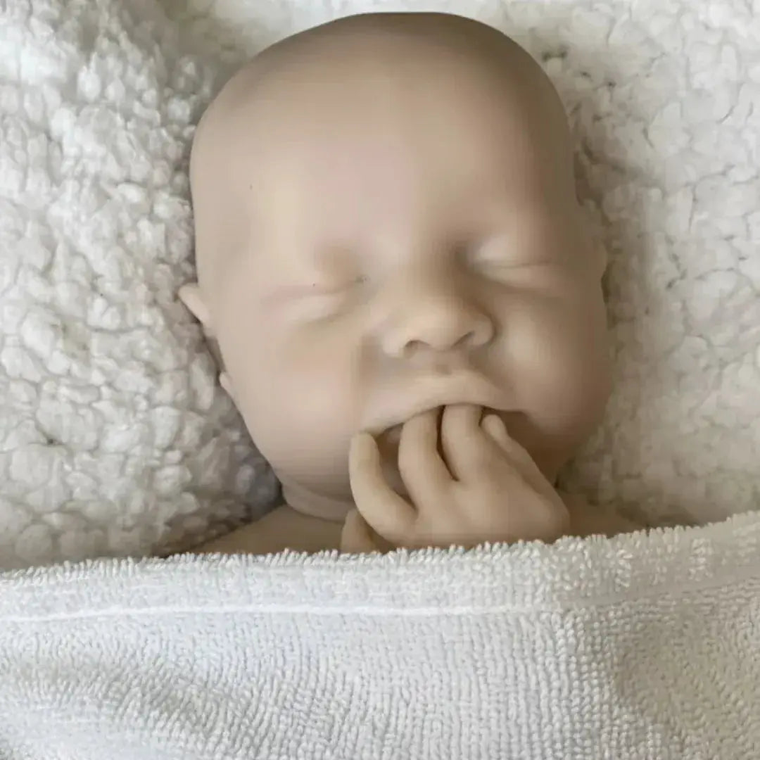 Washable Silicone Reborn Boy Doll 40cm Realistic Lifelike - ToylandEU