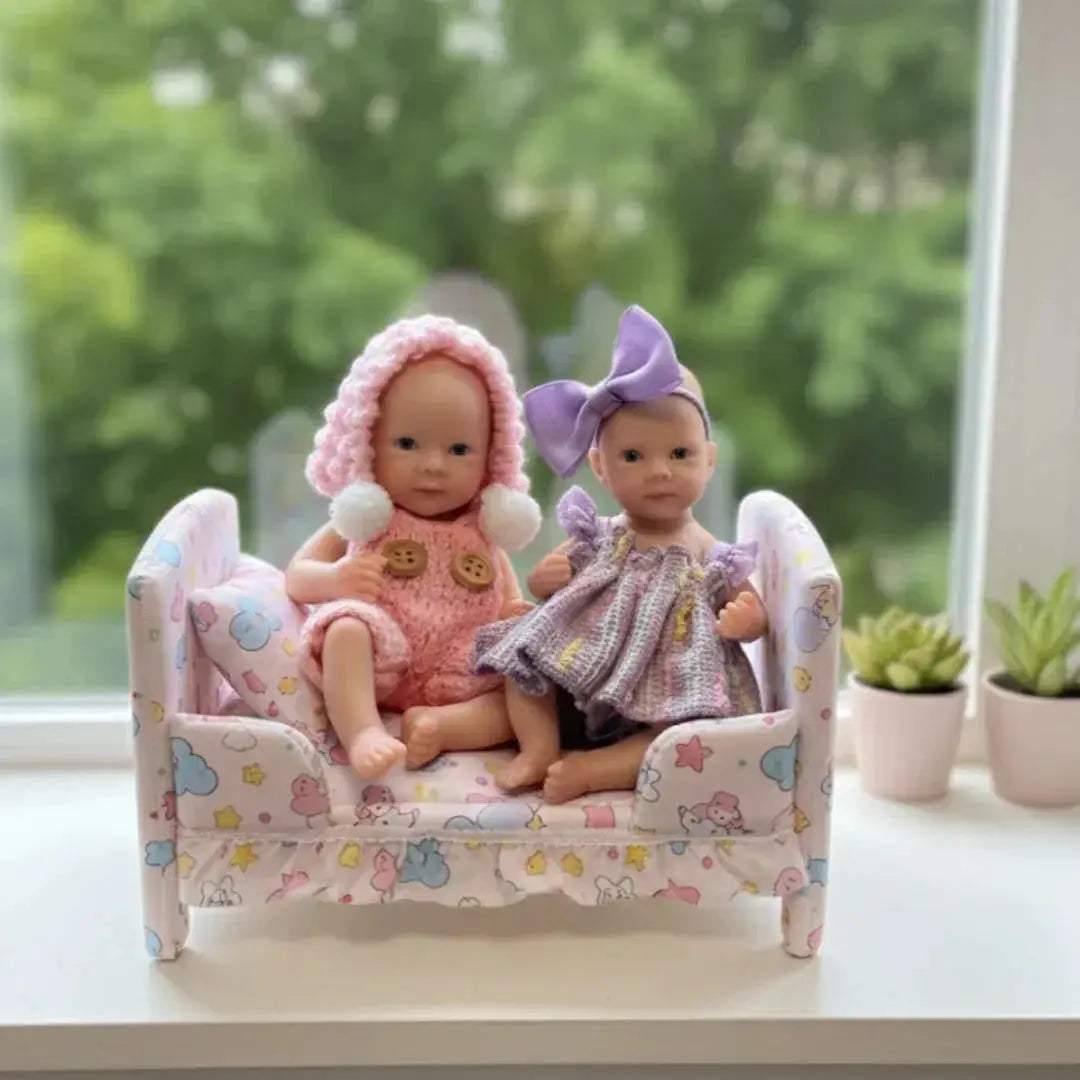 Washable Silicone Reborn Dolls 6-13 Inches With Hand-Painted Skin - ToylandEU