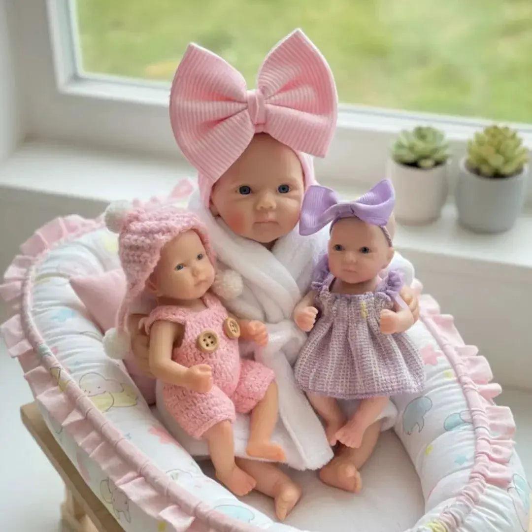  Washable Silicone Reborn Dolls 6 to 13 Inches Hand Painted -  ToylandEU™