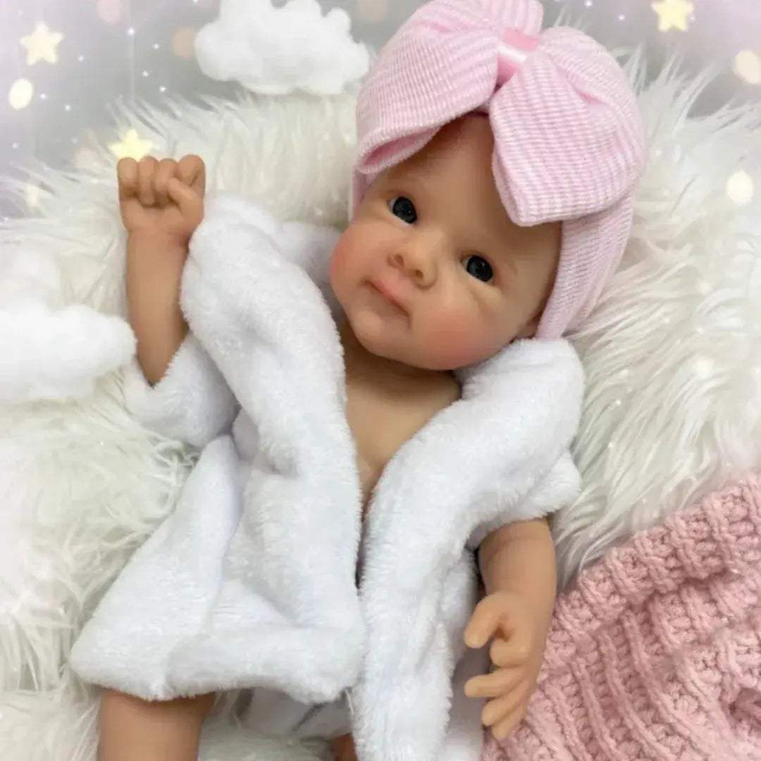  Washable Silicone Reborn Dolls 6 to 13 Inches Hand Painted -  ToylandEU™