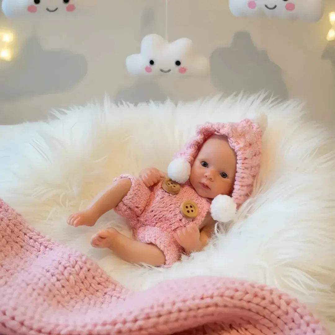  Washable Silicone Reborn Dolls 6 to 13 Inches Hand Painted -  ToylandEU™