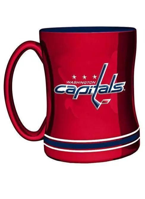  Washington Capitals 14oz Sculpted Relief Coffee Mug 3D Logo -  ToylandEU™