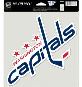 Washington Capitals 8x8 Perfect Cut Color Vinyl Decal - ToylandEU