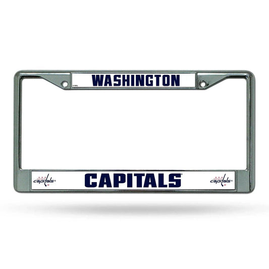  Washington Capitals Chrome License Plate Frame With Logo -  ToylandEU™