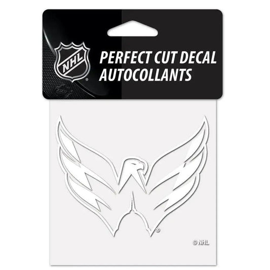  Washington Capitals Decal 4x4 Perfect Cut White Vinyl -  ToylandEU™